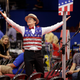 Stephen Colbert spotted taping his CBS show at the Republican National Convention.